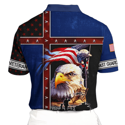 Eagle US Coast Guard 3D All Over Printed Unisex Shirts MH12082201 - CG , Gifts for veterans
