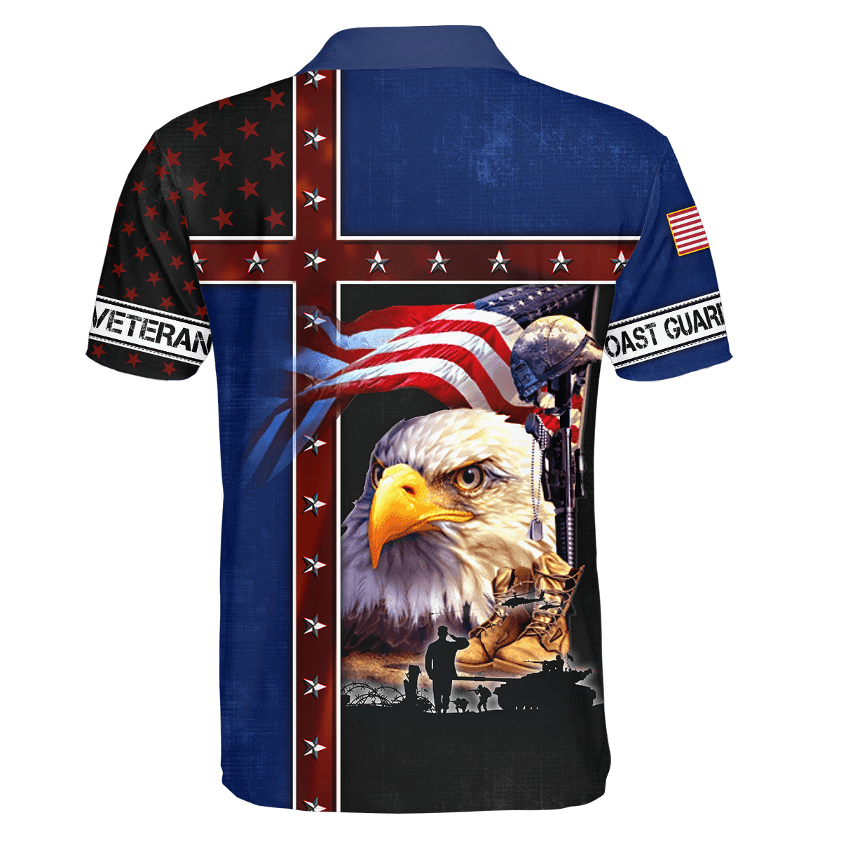 Eagle US Coast Guard 3D All Over Printed Unisex Shirts MH12082201 - CG , Gifts for veterans