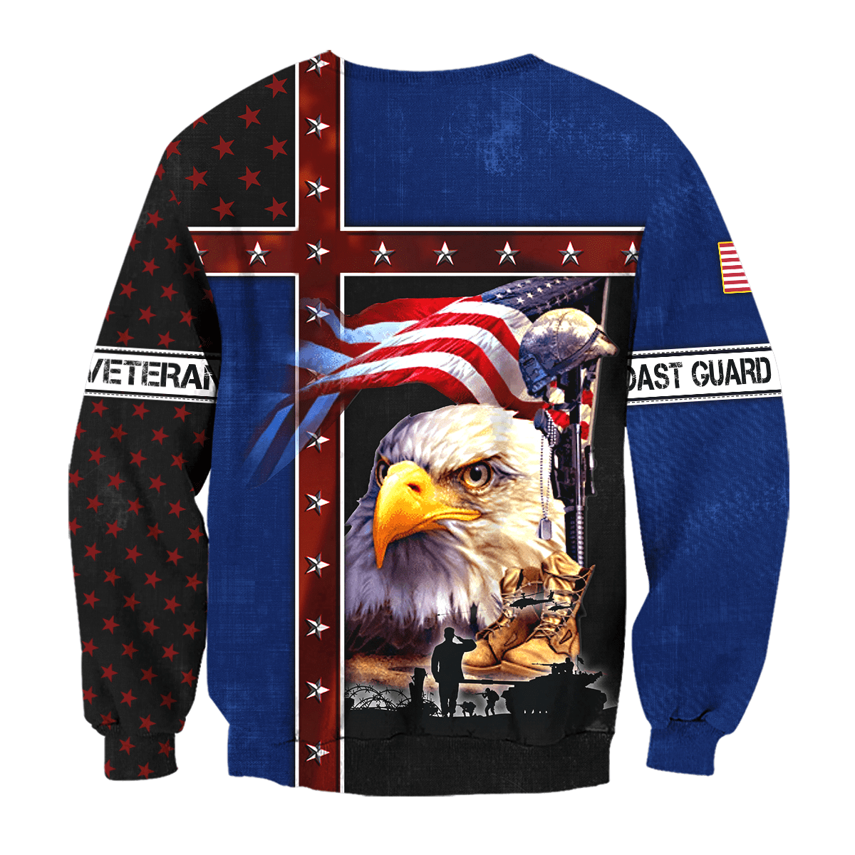 Eagle US Coast Guard 3D All Over Printed Unisex Shirts MH12082201 - CG , Gifts for veterans