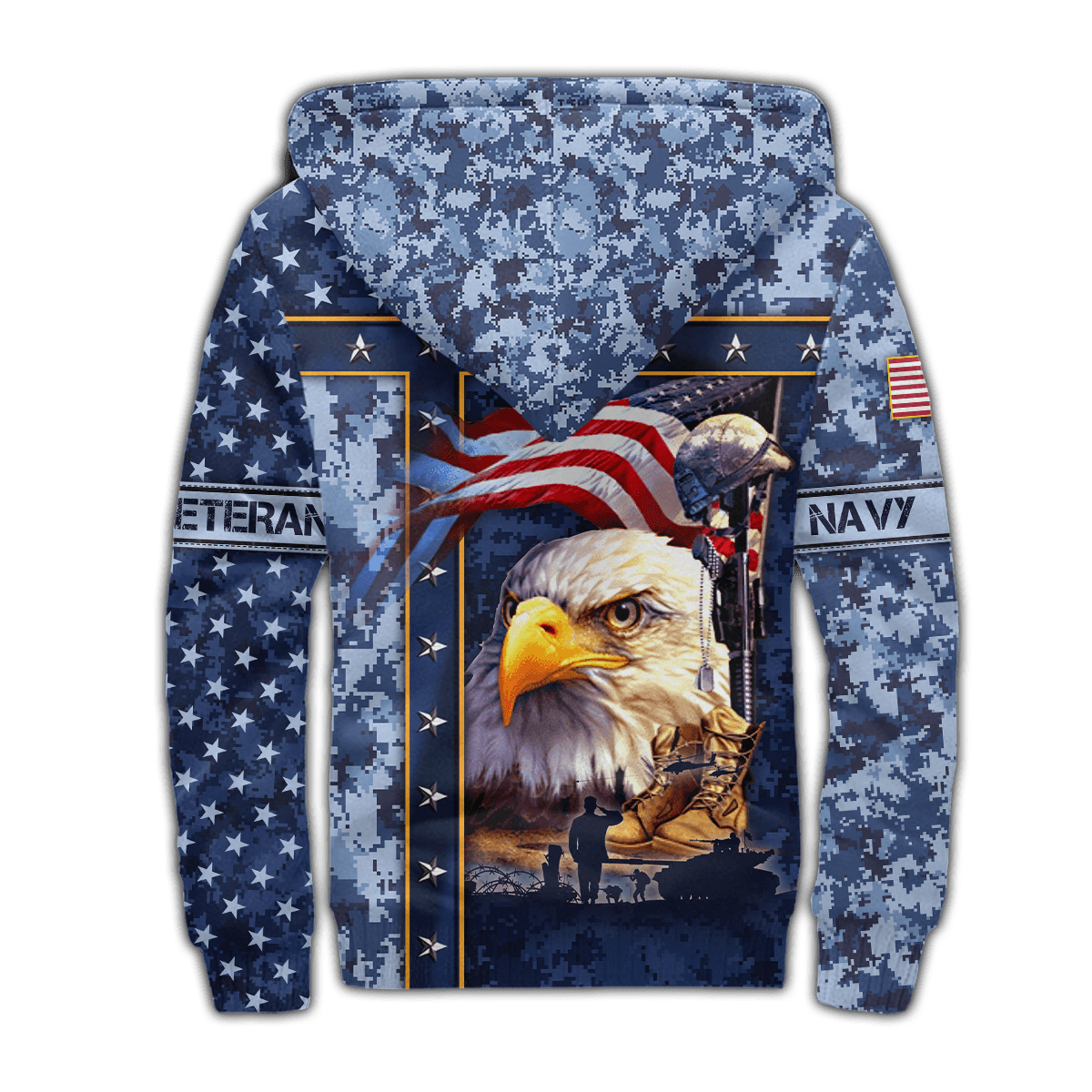 Eagle US Navy 3D All Over Printed Unisex Shirts MH12082202 - NA , Gifts for veterans
