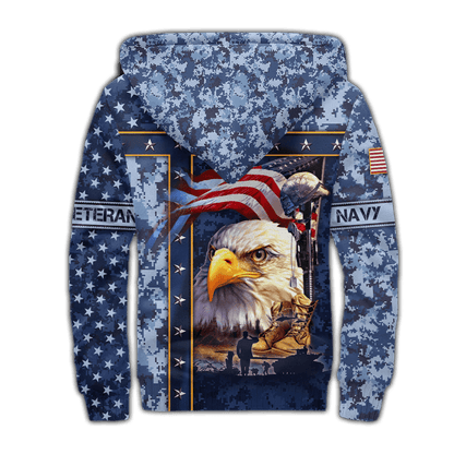 Eagle US Navy 3D All Over Printed Unisex Shirts MH12082202 - NA , Gifts for veterans