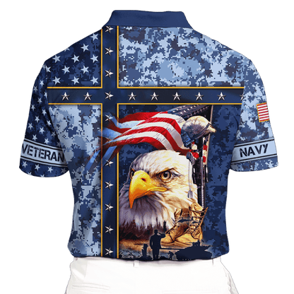 Eagle US Navy 3D All Over Printed Unisex Shirts MH12082202 - NA , Gifts for veterans