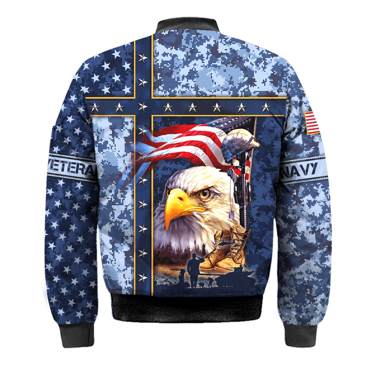 Eagle US Navy 3D All Over Printed Unisex Shirts MH12082202 - NA , Gifts for veterans