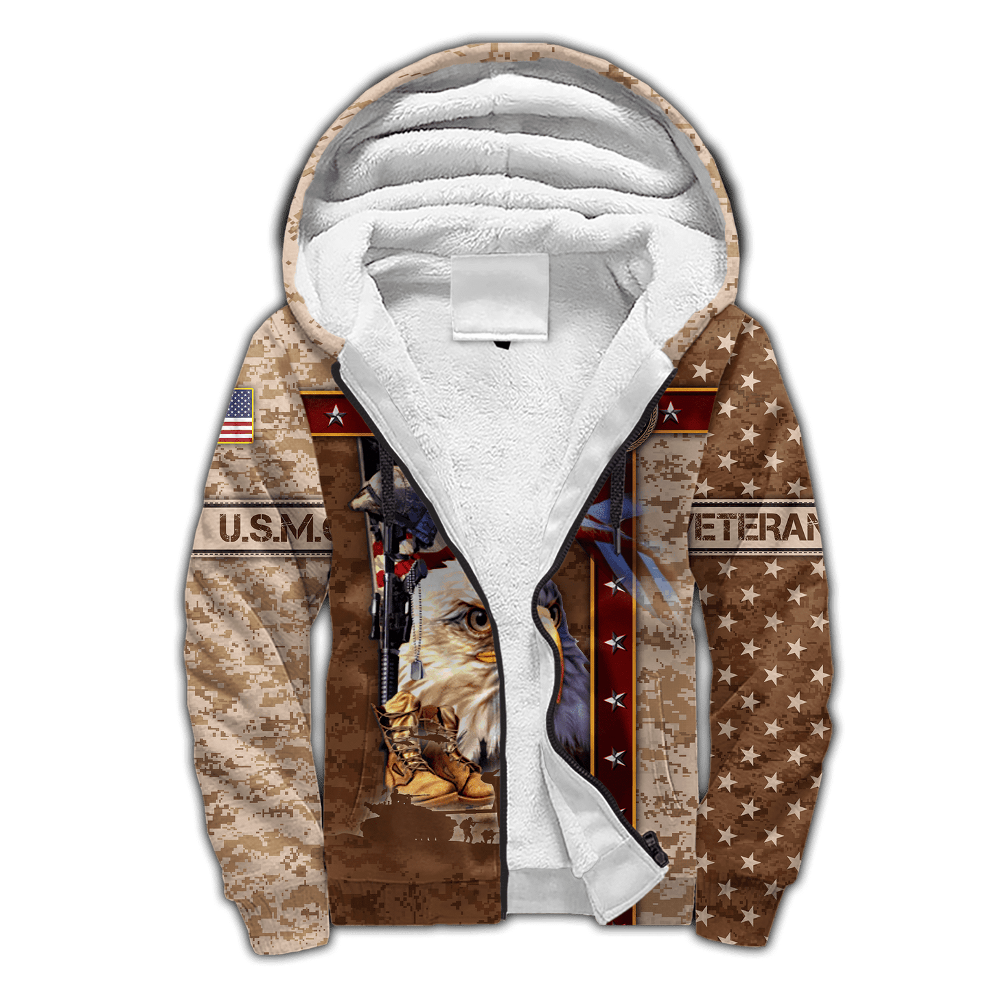 Eagle US Marine 3D All Over Printed Unisex Shirts MH12082203 - MC , Gifts for veterans