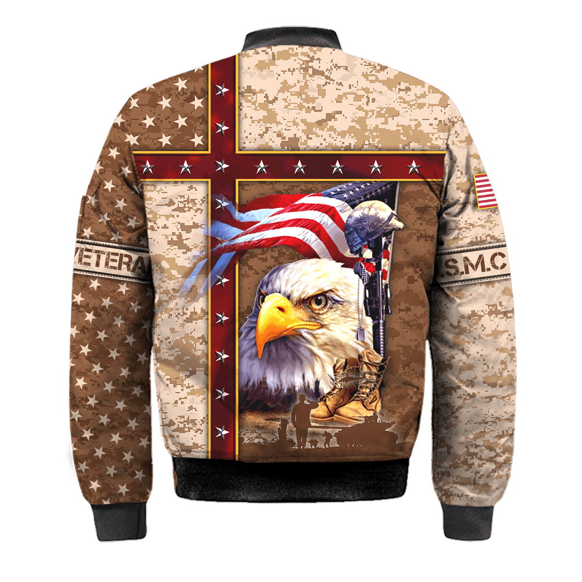 Eagle US Marine 3D All Over Printed Unisex Shirts MH12082203 - MC , Gifts for veterans