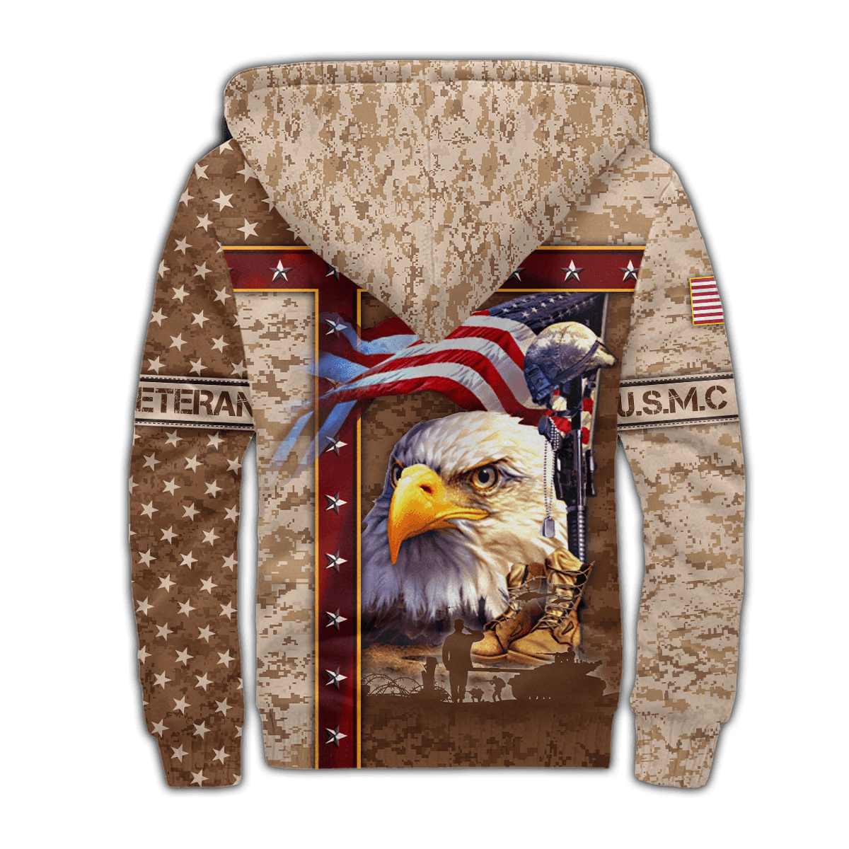 Eagle US Marine 3D All Over Printed Unisex Shirts MH12082203 - MC , Gifts for veterans