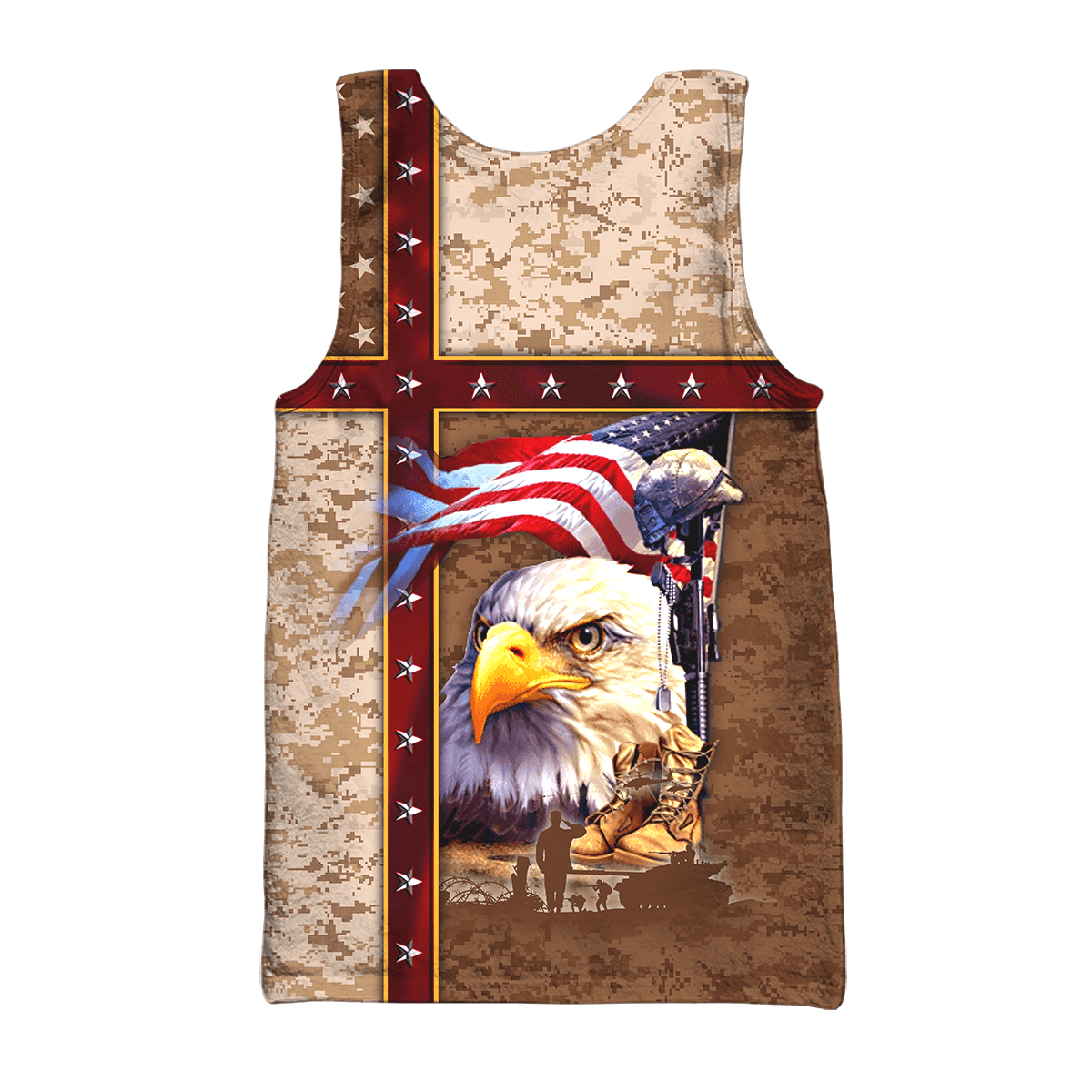 Eagle US Marine 3D All Over Printed Unisex Shirts MH12082203 - MC , Gifts for veterans