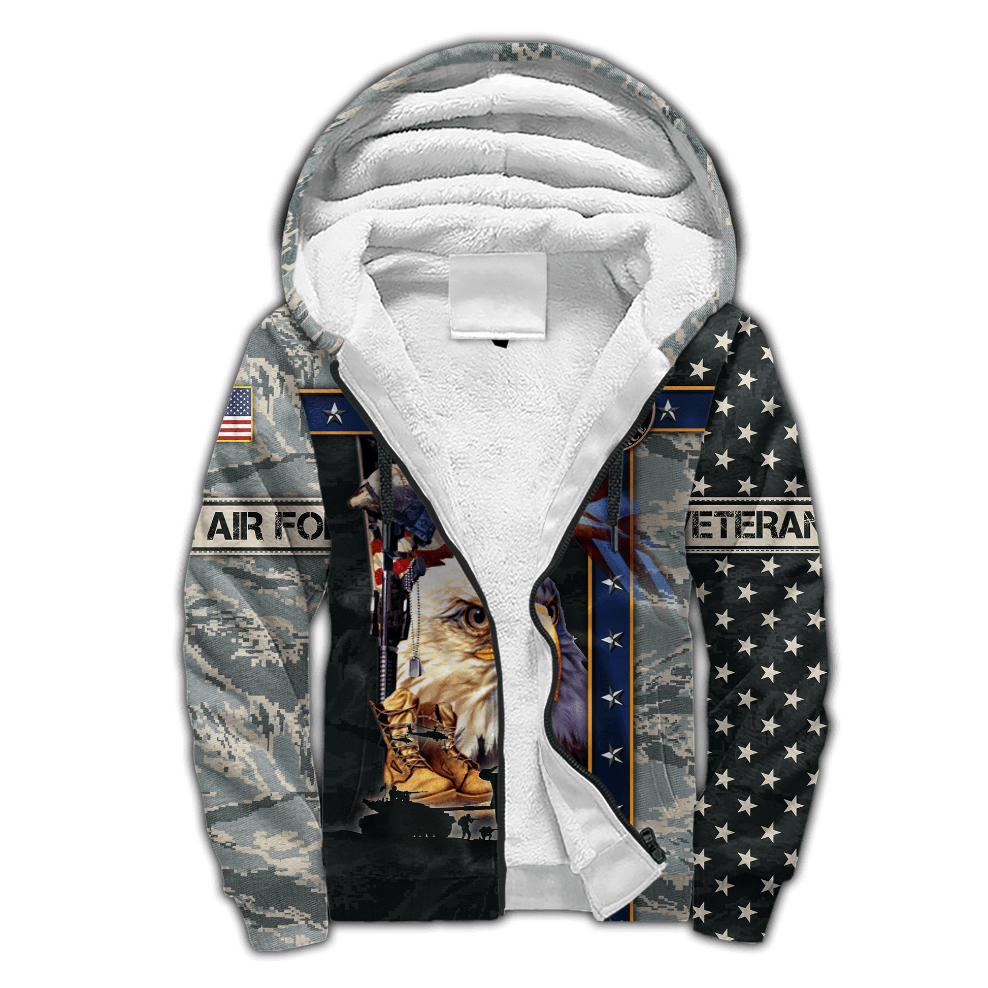 Eagle US Air Force 3D All Over Printed Unisex Shirts MH12082204 - AF , Gifts for veterans