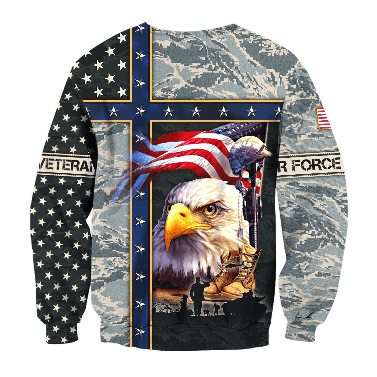 Eagle US Air Force 3D All Over Printed Unisex Shirts MH12082204 - AF , Gifts for veterans