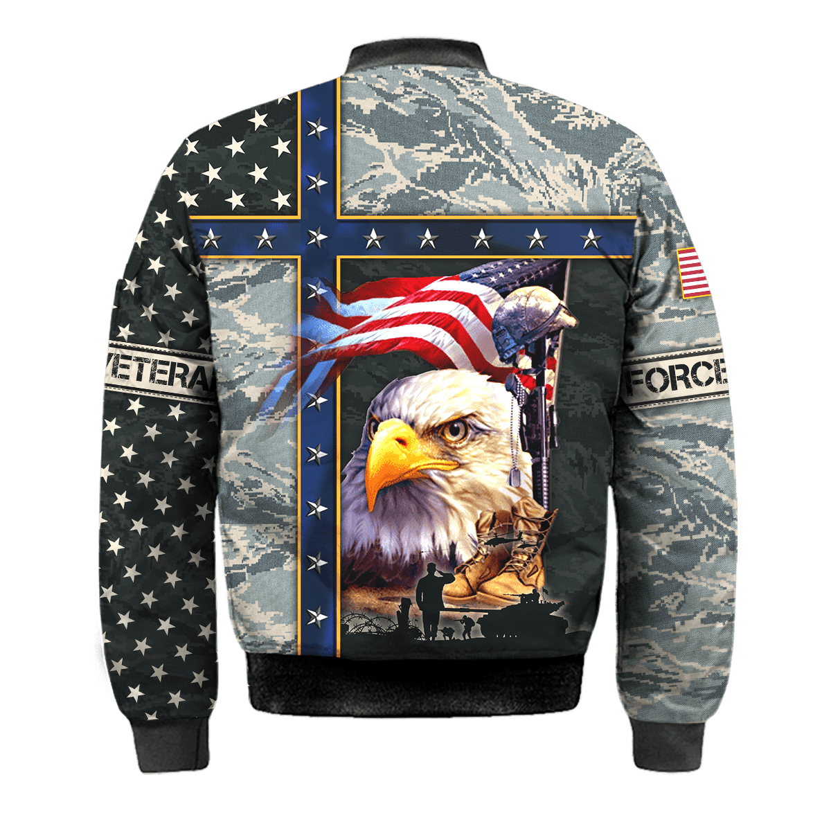 Eagle US Air Force 3D All Over Printed Unisex Shirts MH12082204 - AF , Gifts for veterans