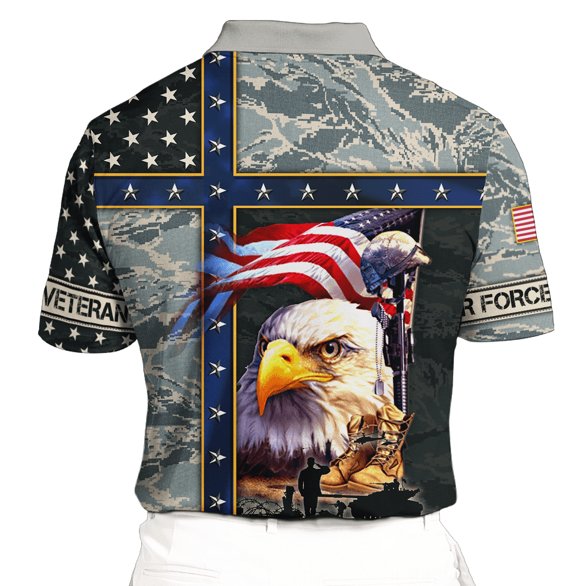 Eagle US Air Force 3D All Over Printed Unisex Shirts MH12082204 - AF , Gifts for veterans