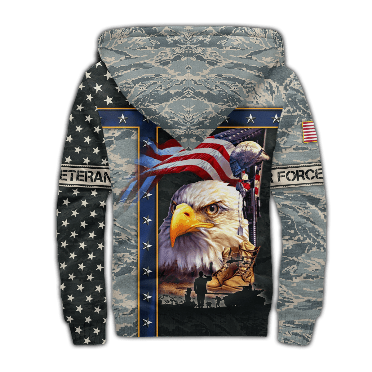 Eagle US Air Force 3D All Over Printed Unisex Shirts MH12082204 - AF , Gifts for veterans