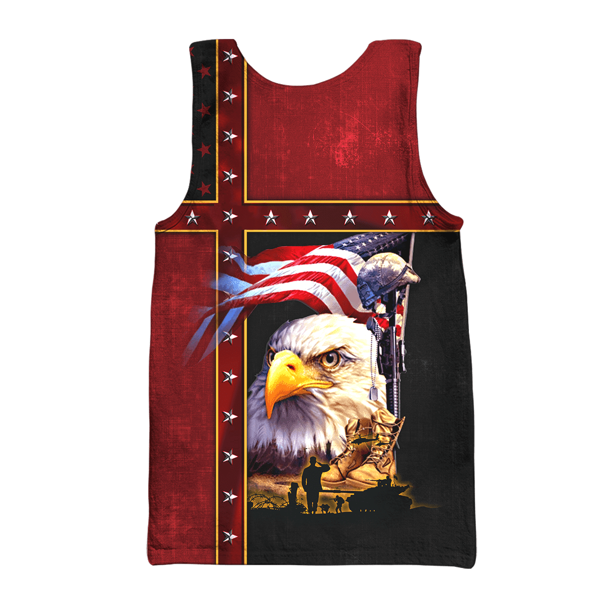 Eagle US Veteran 3D All Over Printed Unisex Shirts MH12082205 - VET , Gifts for veterans