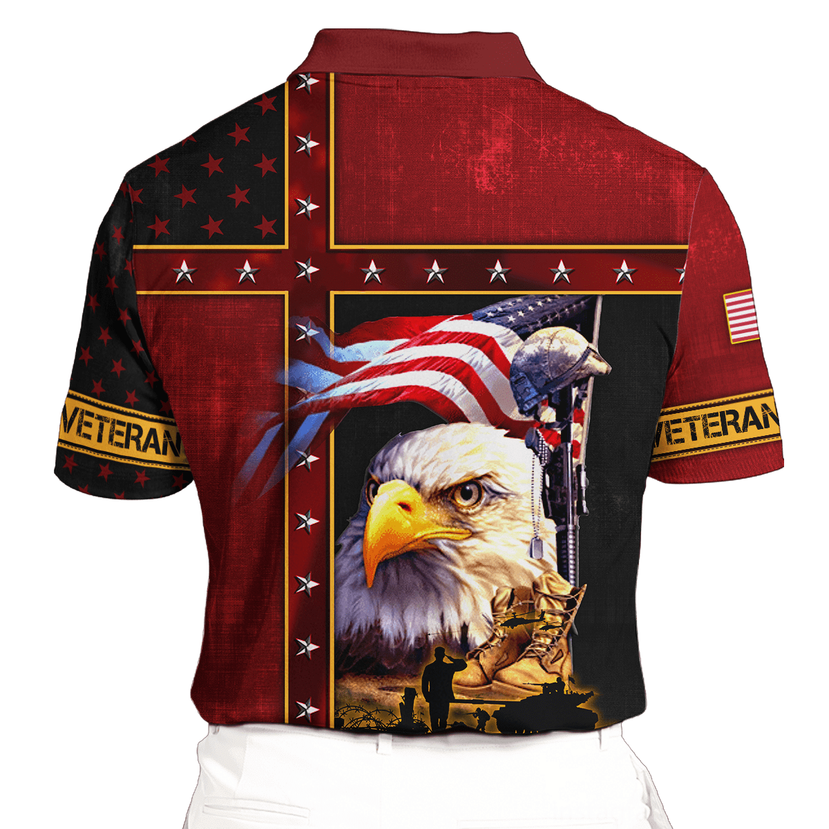 Eagle US Veteran 3D All Over Printed Unisex Shirts MH12082205 - VET , Gifts for veterans