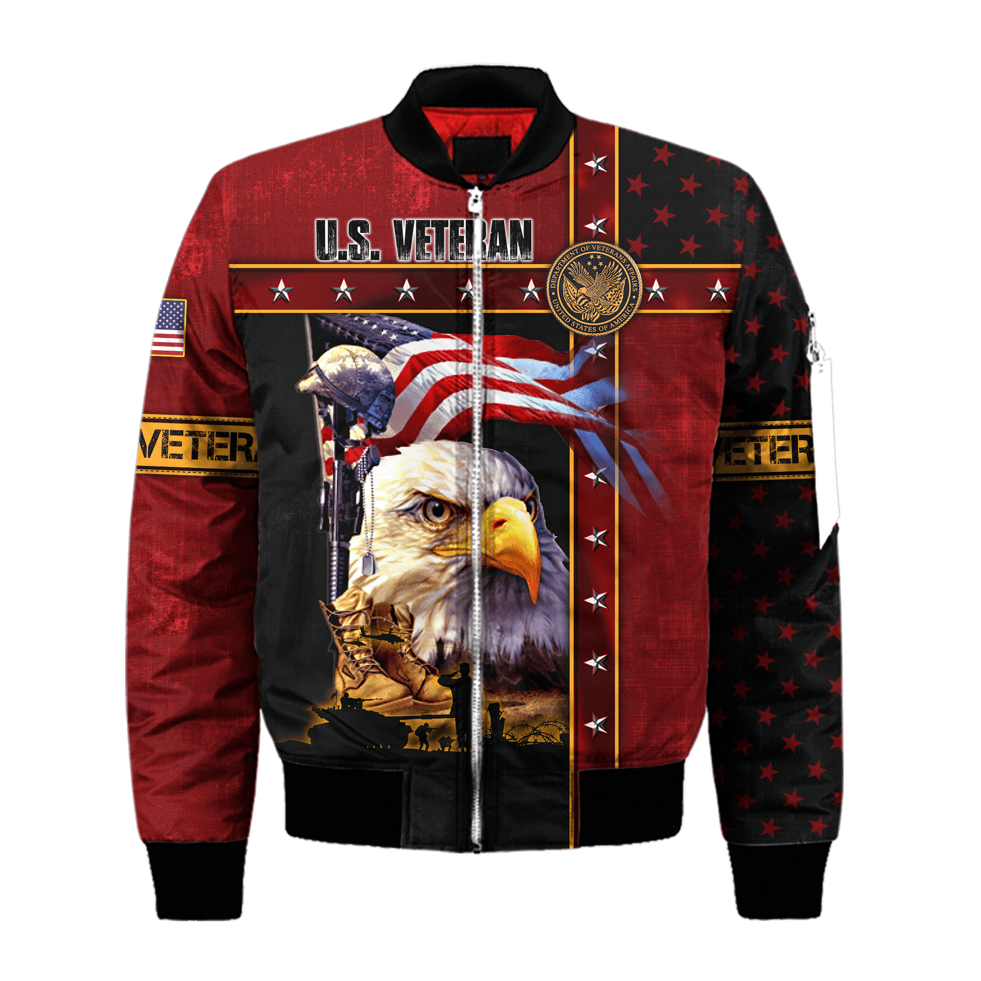Eagle US Veteran 3D All Over Printed Unisex Shirts MH12082205 - VET , Gifts for veterans