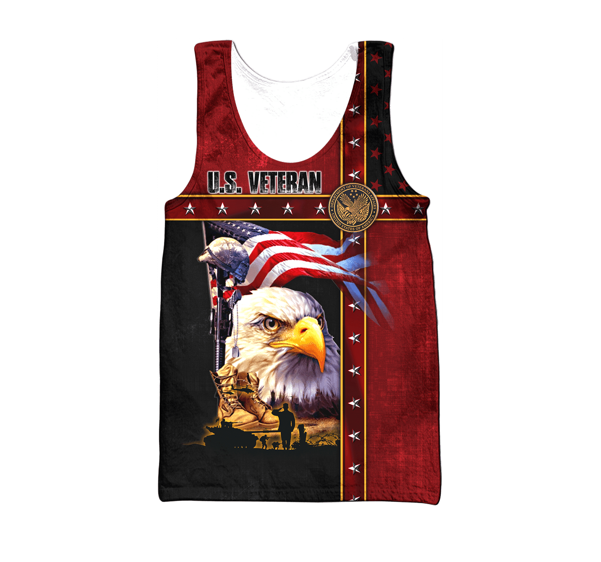 Eagle US Veteran 3D All Over Printed Unisex Shirts MH12082205 - VET , Gifts for veterans