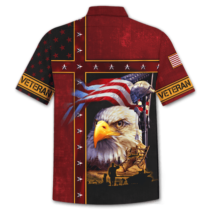 Eagle US Veteran 3D All Over Printed Unisex Shirts MH12082205 - VET , Gifts for veterans