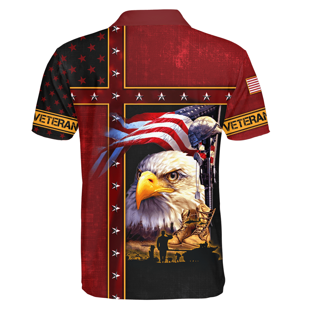 Eagle US Veteran 3D All Over Printed Unisex Shirts MH12082205 - VET , Gifts for veterans