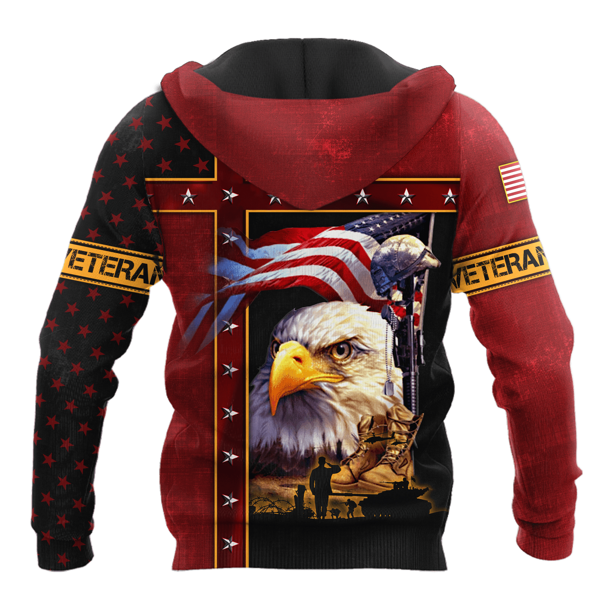 Eagle US Veteran 3D All Over Printed Unisex Shirts MH12082205 - VET , Gifts for veterans