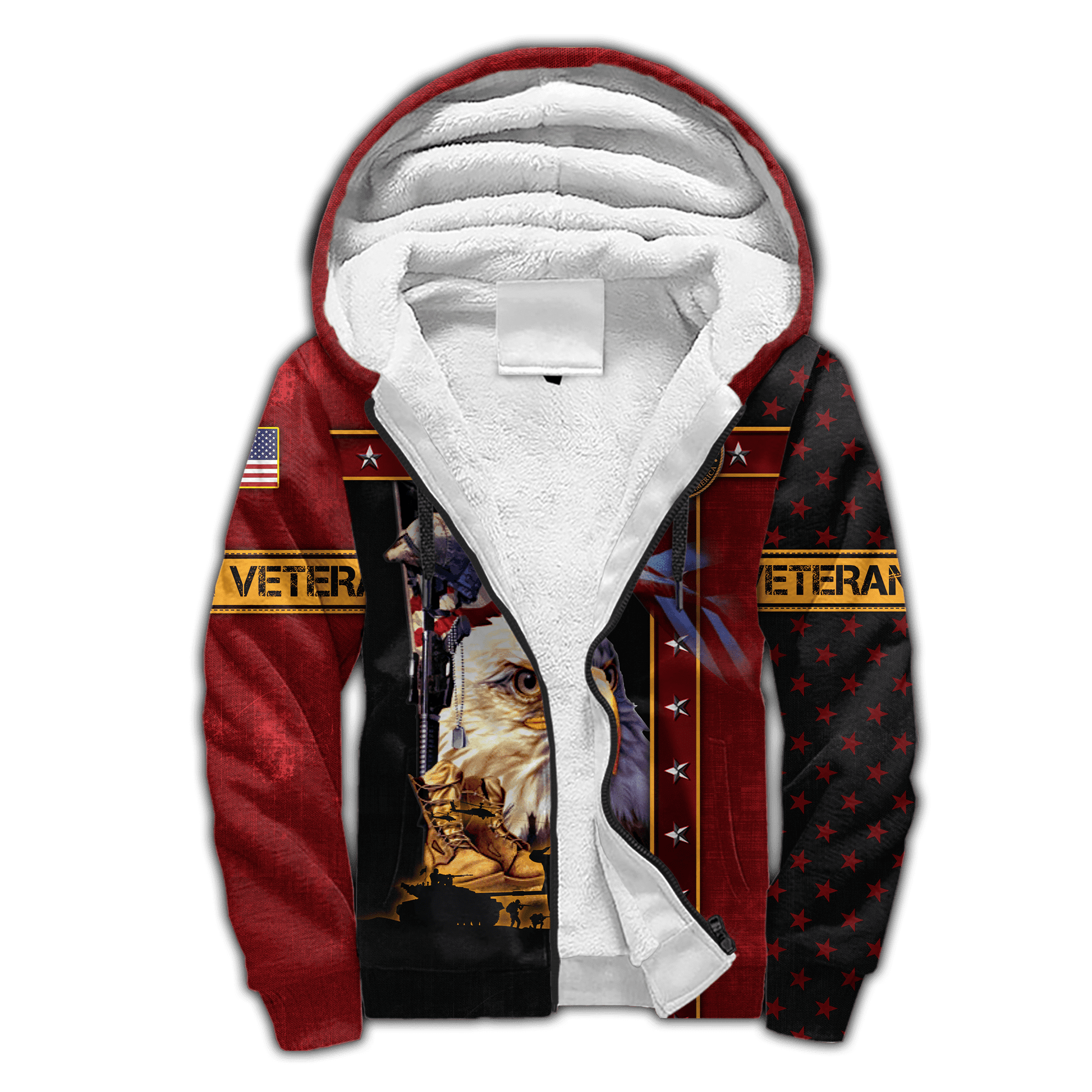 Eagle US Veteran 3D All Over Printed Unisex Shirts MH12082205 - VET , Gifts for veterans