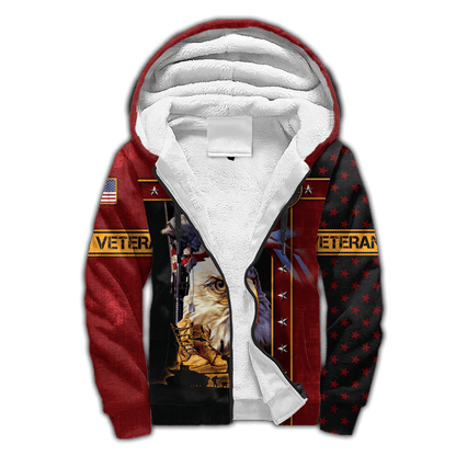 Eagle US Veteran 3D All Over Printed Unisex Shirts MH12082205 - VET , Gifts for veterans