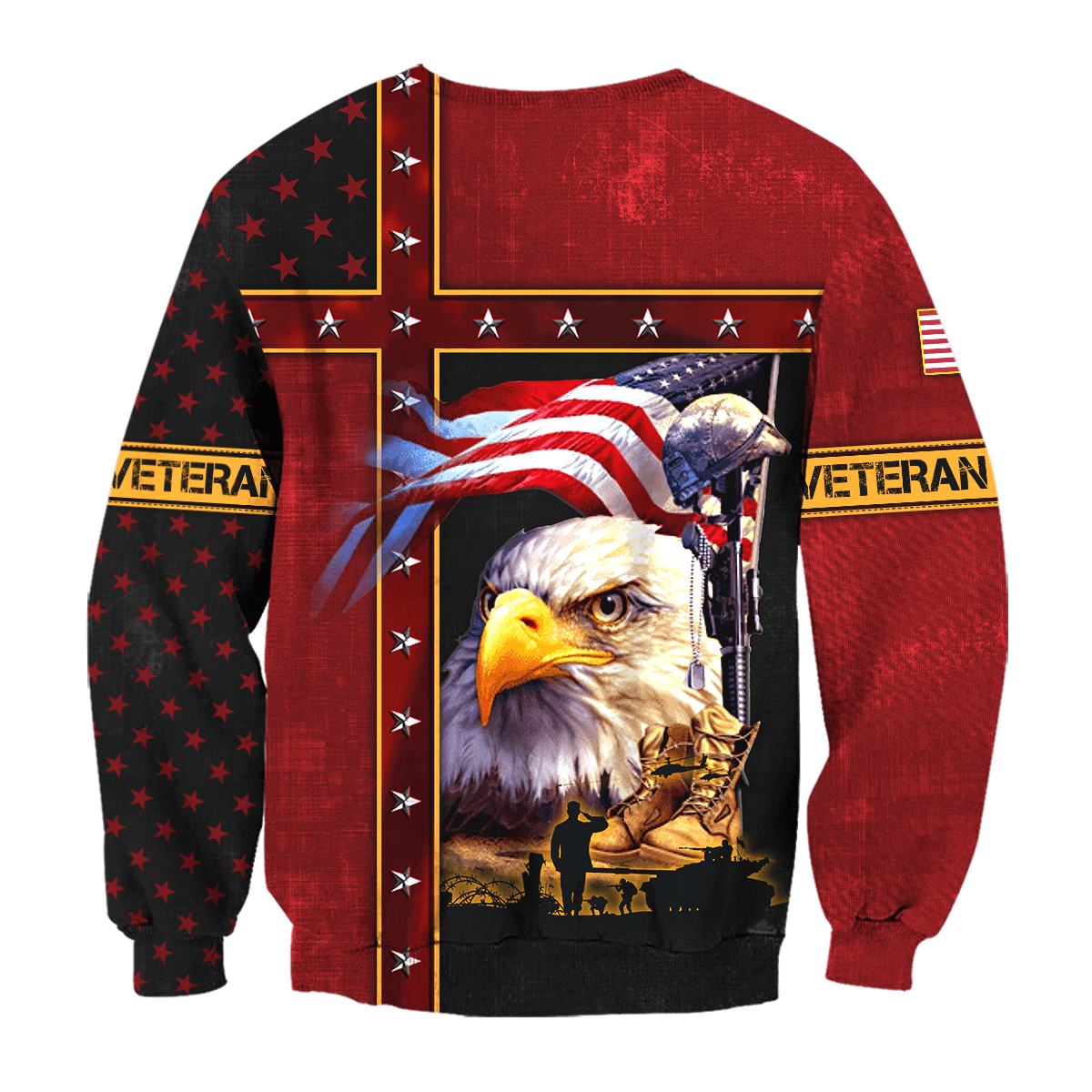 Eagle US Veteran 3D All Over Printed Unisex Shirts MH12082205 - VET , Gifts for veterans