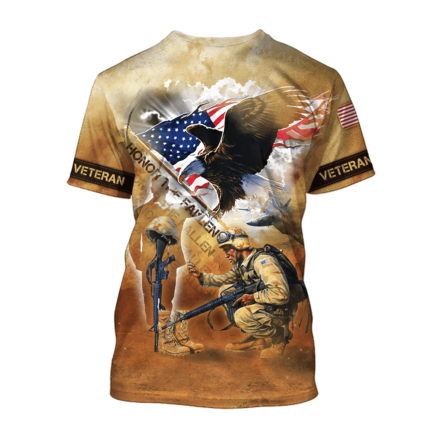 Eagle US Veteran 3D All Over Printed Unisex Shirts MH15082201 - VET , Gifts for veterans