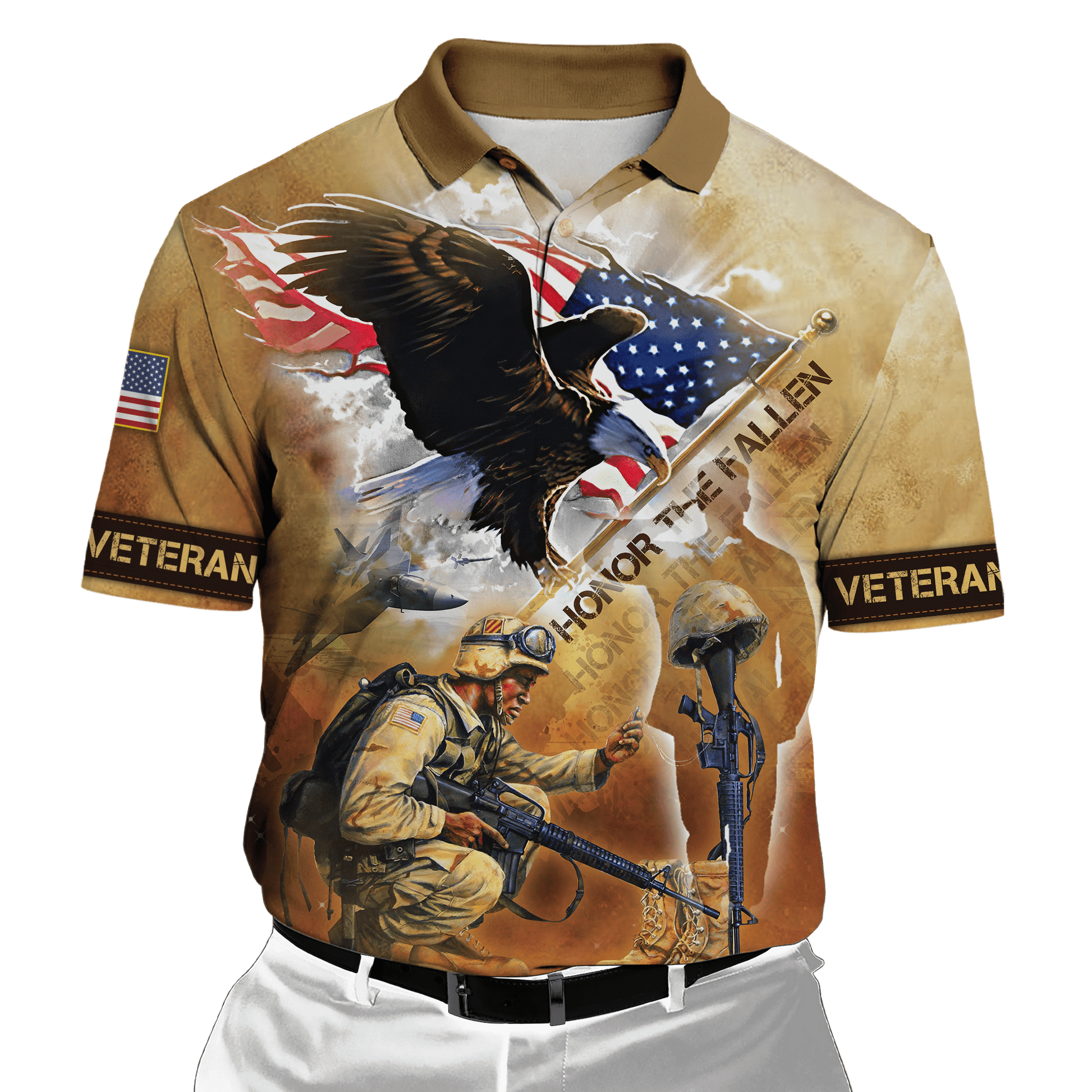 Eagle US Veteran 3D All Over Printed Unisex Shirts MH15082201 - VET , Gifts for veterans