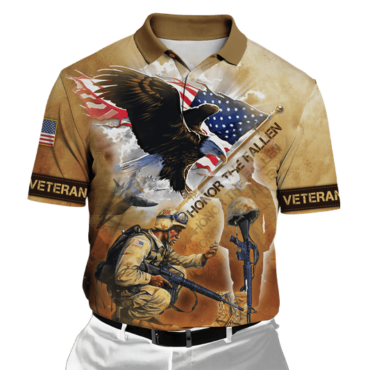 Eagle US Veteran 3D All Over Printed Unisex Shirts MH15082201 - VET , Gifts for veterans