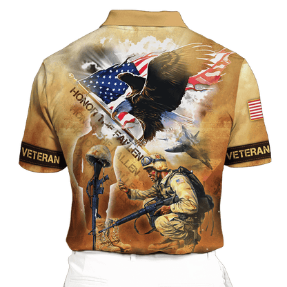 Eagle US Veteran 3D All Over Printed Unisex Shirts MH15082201 - VET , Gifts for veterans