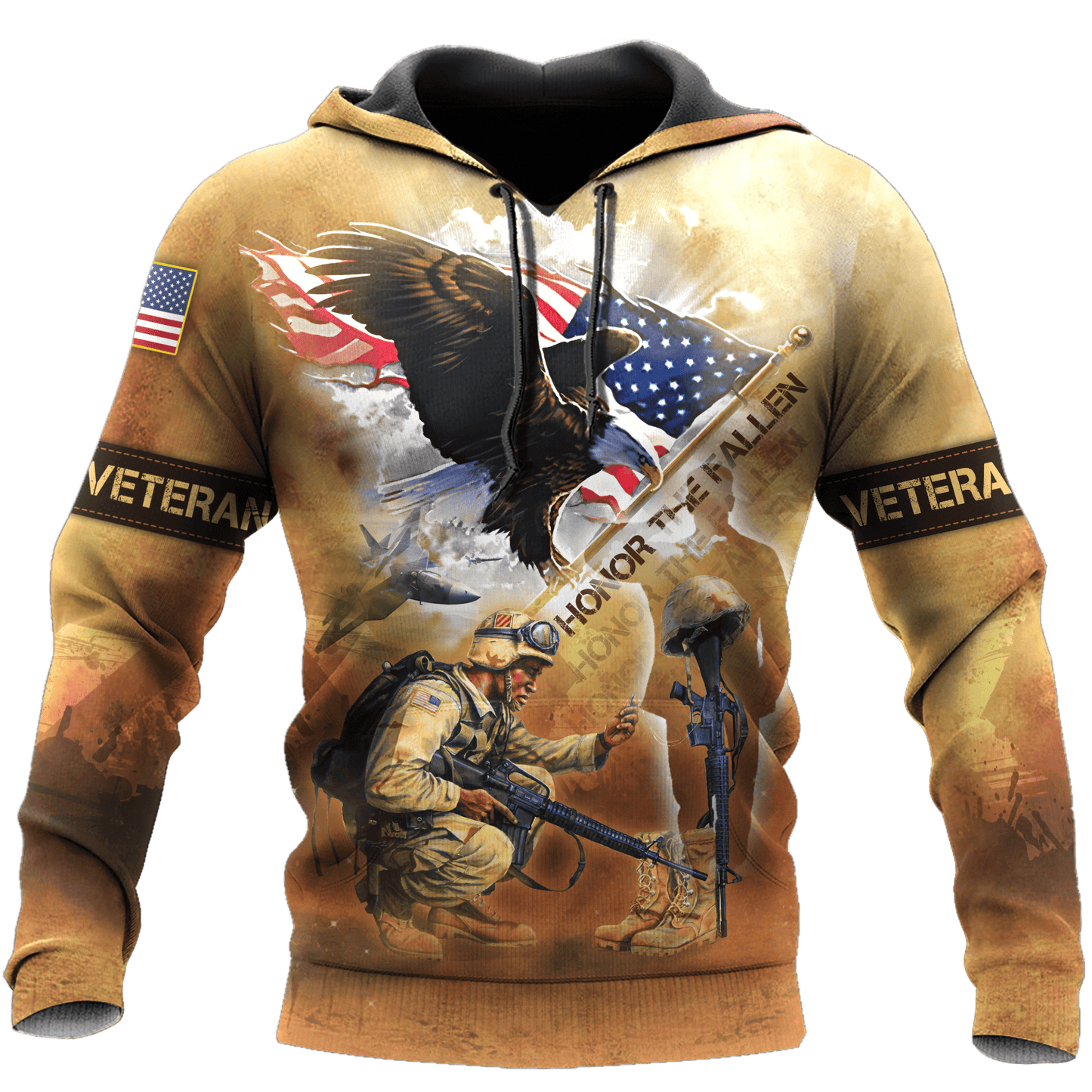 Eagle US Veteran 3D All Over Printed Unisex Shirts MH15082201 - VET , Gifts for veterans