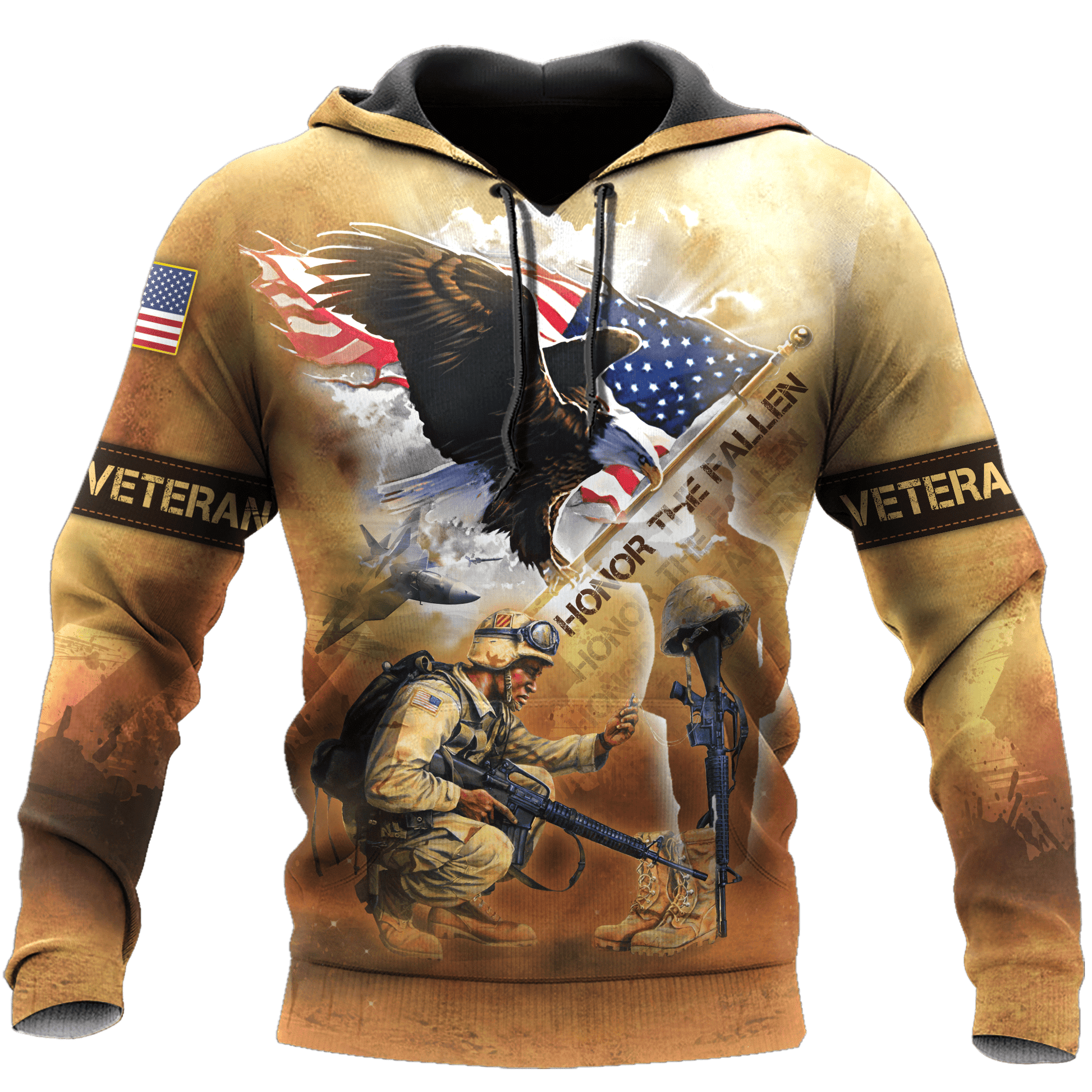 Eagle US Veteran 3D All Over Printed Unisex Shirts MH15082201 - VET , Gifts for veterans