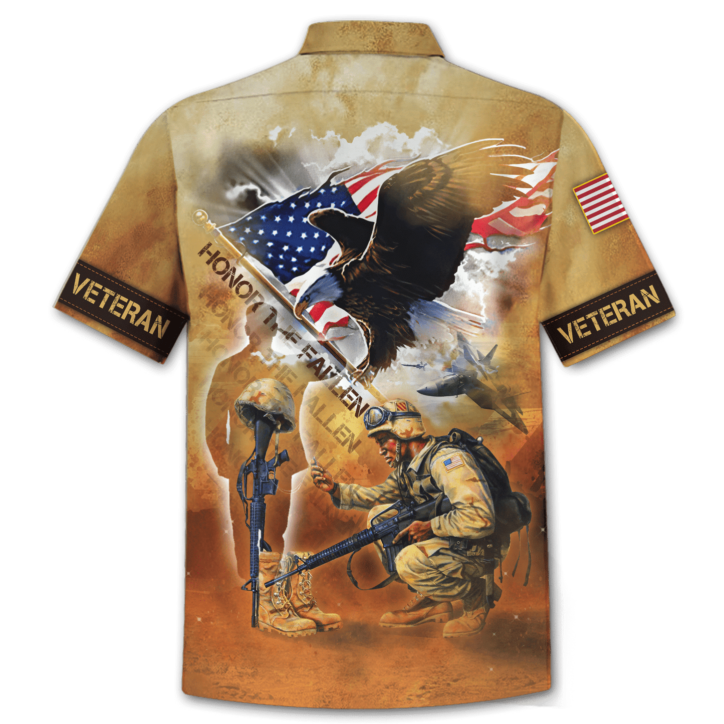 Eagle US Veteran 3D All Over Printed Unisex Shirts MH15082201 - VET , Gifts for veterans