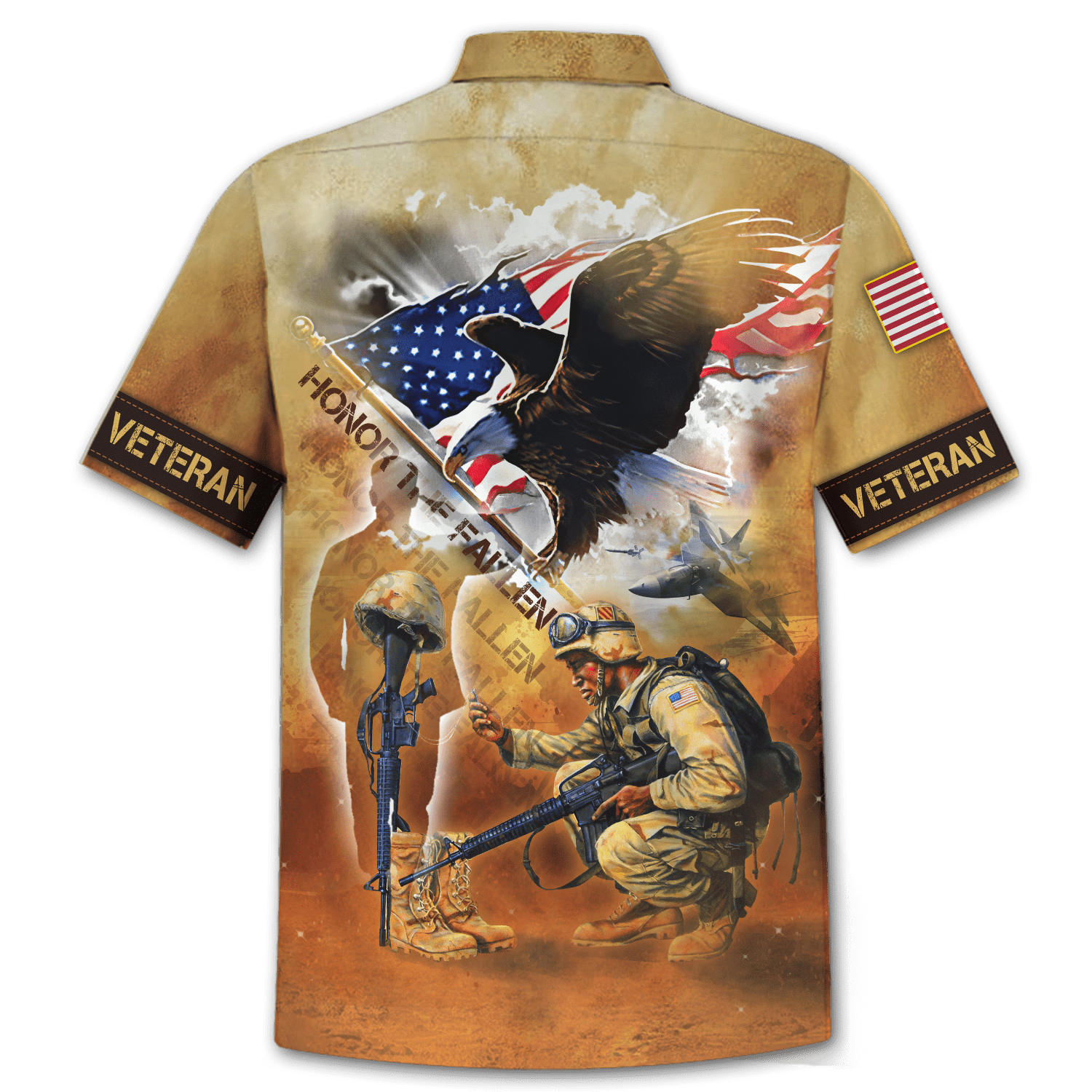 Eagle US Veteran 3D All Over Printed Unisex Shirts MH15082201 - VET , Gifts for veterans