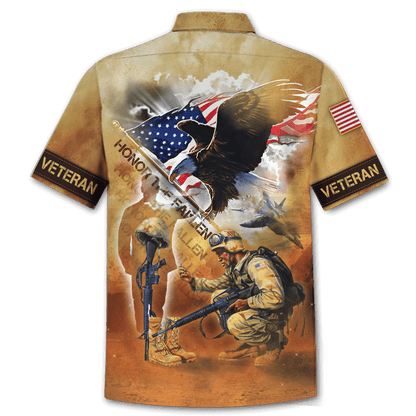 Eagle US Veteran 3D All Over Printed Unisex Shirts MH15082201 - VET , Gifts for veterans