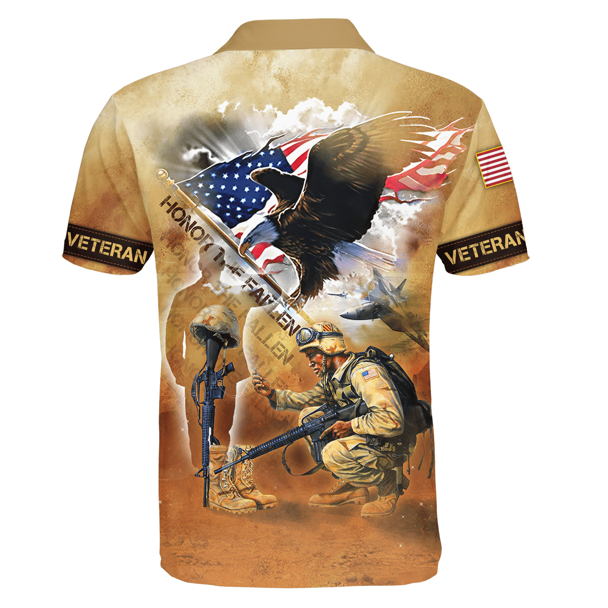 Eagle US Veteran 3D All Over Printed Unisex Shirts MH15082201 - VET , Gifts for veterans