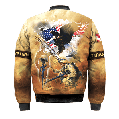 Eagle US Veteran 3D All Over Printed Unisex Shirts MH15082201 - VET , Gifts for veterans