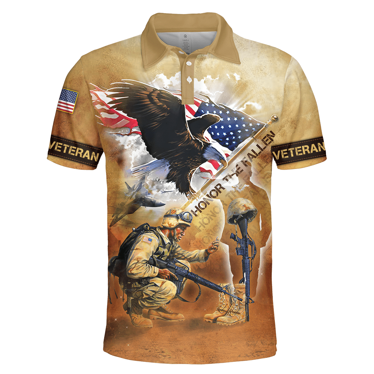 Eagle US Veteran 3D All Over Printed Unisex Shirts MH15082201 - VET , Gifts for veterans