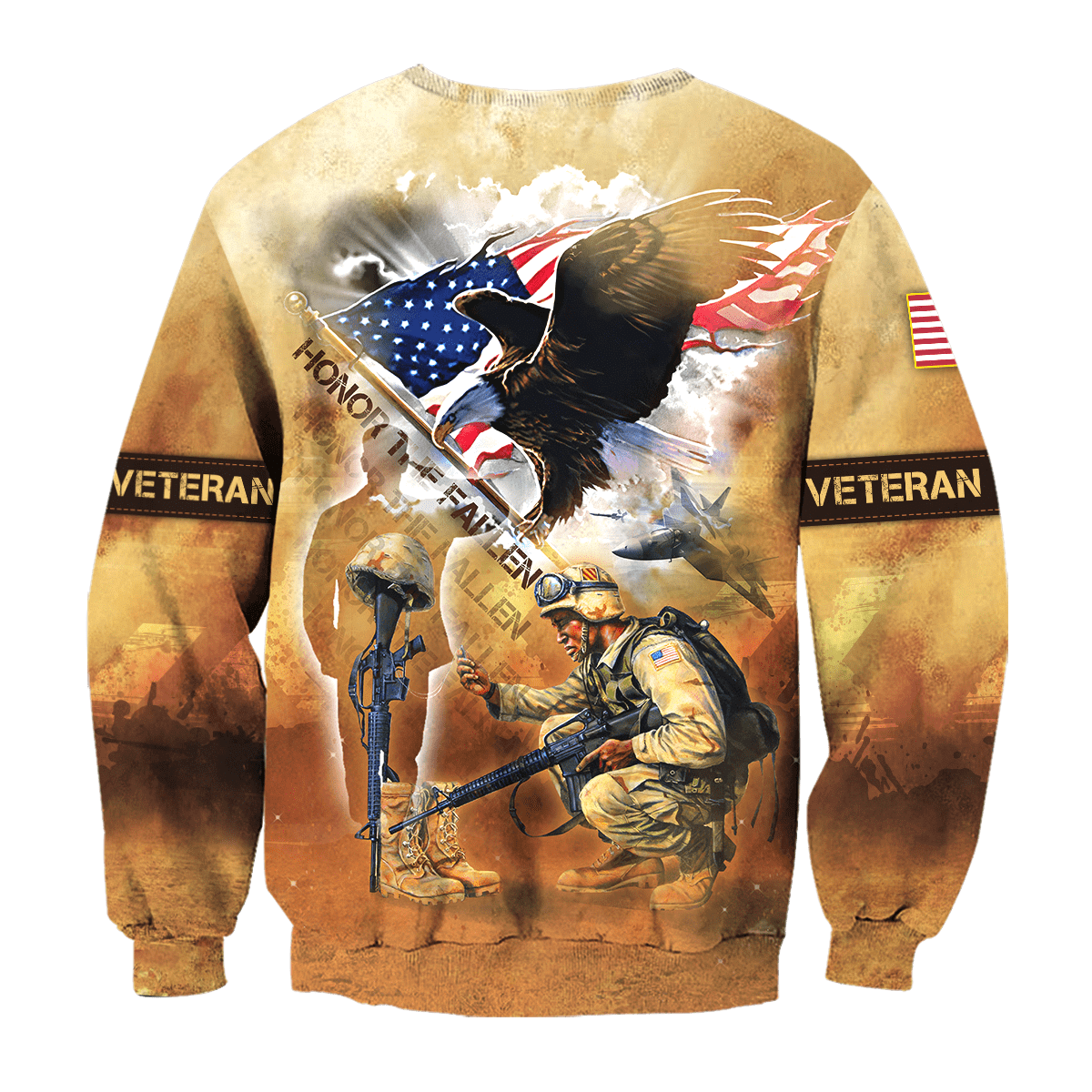 Eagle US Veteran 3D All Over Printed Unisex Shirts MH15082201 - VET , Gifts for veterans