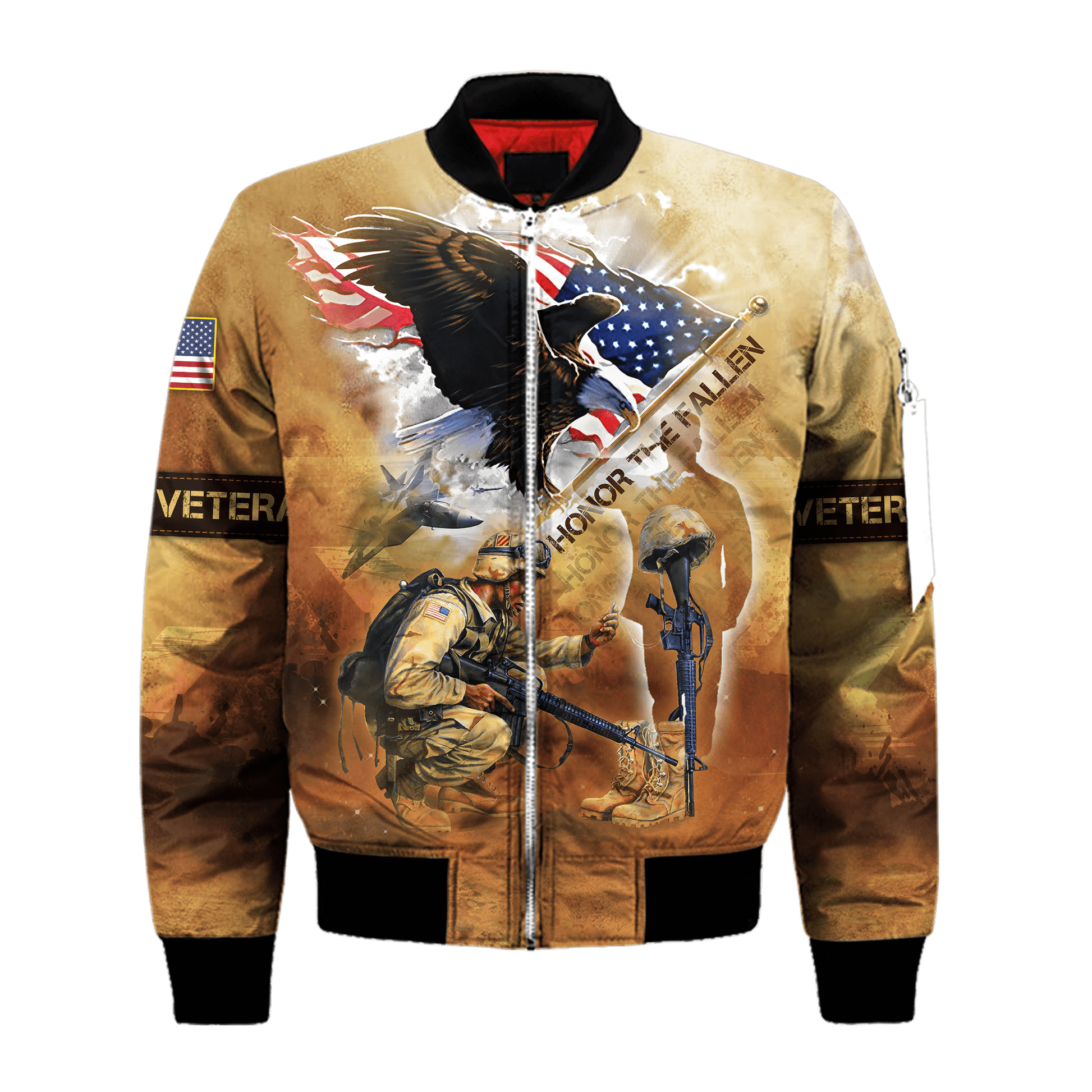 Eagle US Veteran 3D All Over Printed Unisex Shirts MH15082201 - VET , Gifts for veterans