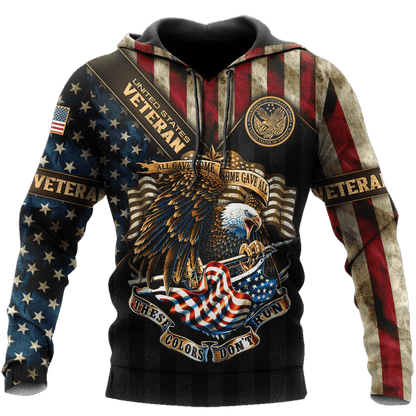 Eagle US Veteran 3D All Over Printed Unisex Shirts MH15082202 - VET , Gifts for veterans