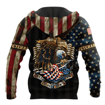 Eagle US Veteran 3D All Over Printed Unisex Shirts MH15082202 - VET , Gifts for veterans