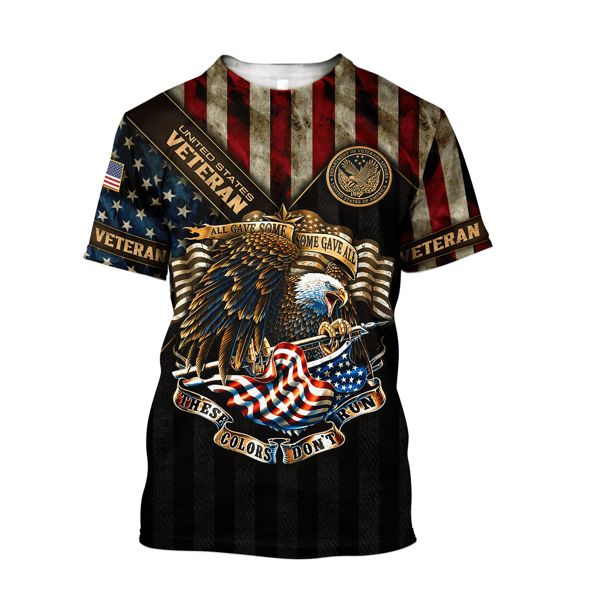 Eagle US Veteran 3D All Over Printed Unisex Shirts MH15082202 - VET , Gifts for veterans