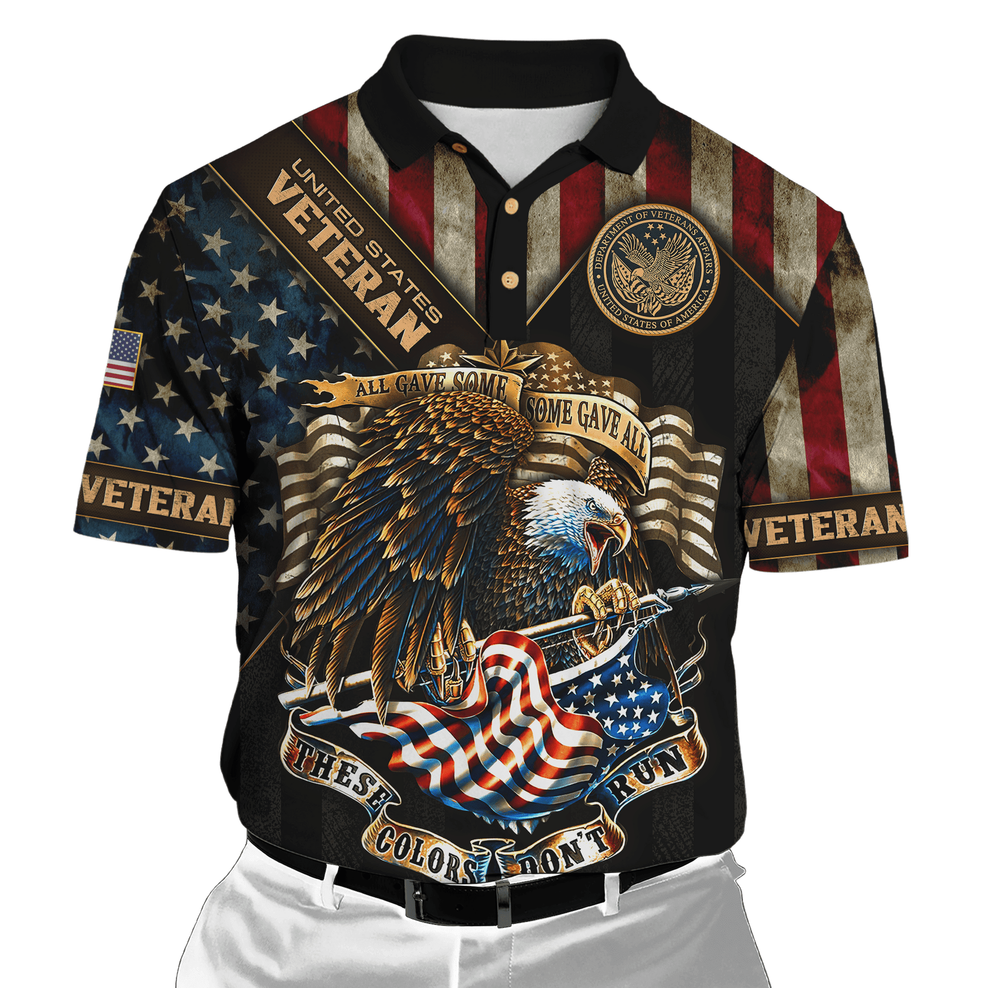 Eagle US Veteran 3D All Over Printed Unisex Shirts MH15082202 - VET , Gifts for veterans