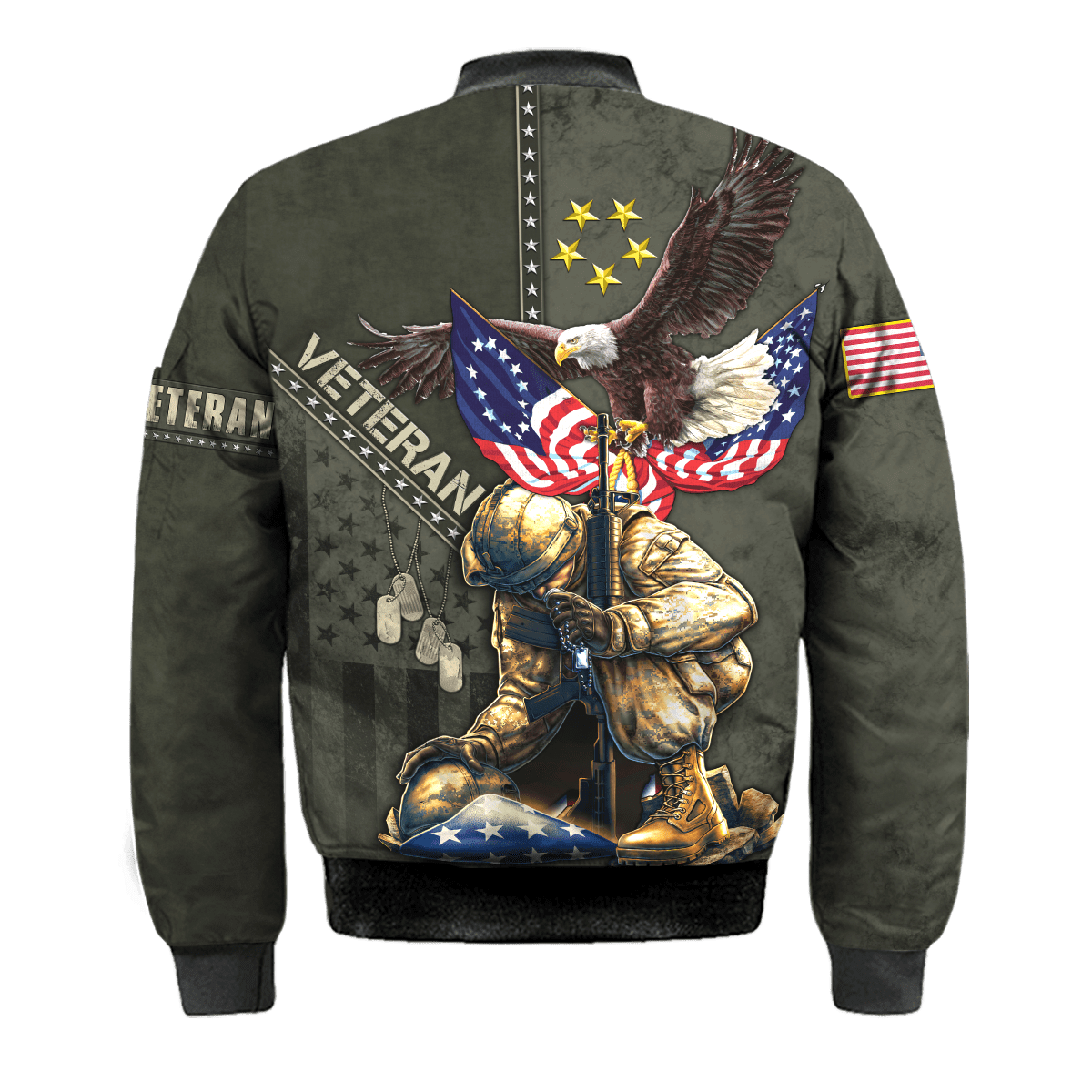 Eagle US Veteran 3D All Over Printed Unisex Shirts MON15082201-VET , Gifts for veterans