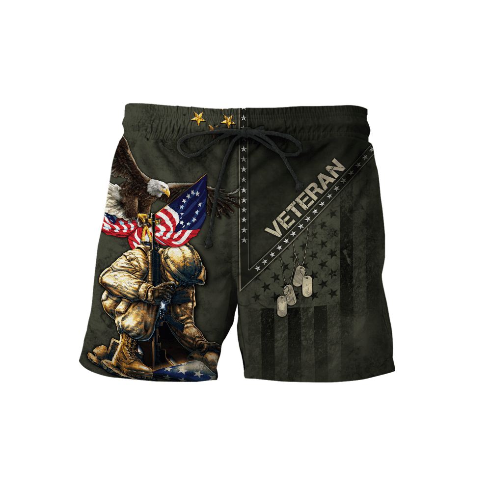 Eagle US Veteran 3D All Over Printed Unisex Shirts MON15082201-VET , Gifts for veterans