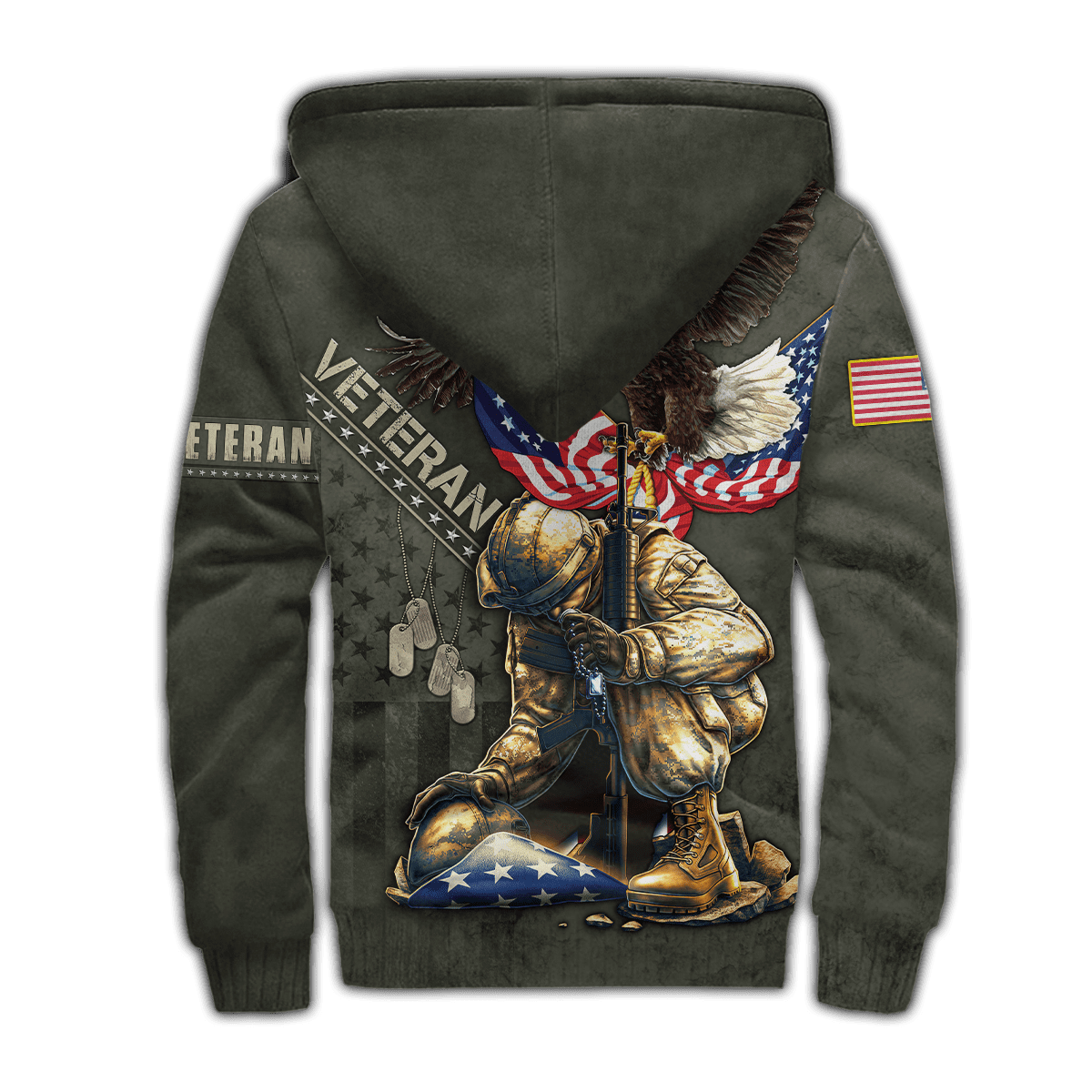 Eagle US Veteran 3D All Over Printed Unisex Shirts MON15082201-VET , Gifts for veterans