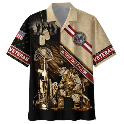 US Veteran - Honor The Fallen 3D All Over Printed Unisex Shirts MH17082202 - VET , Gifts for veterans