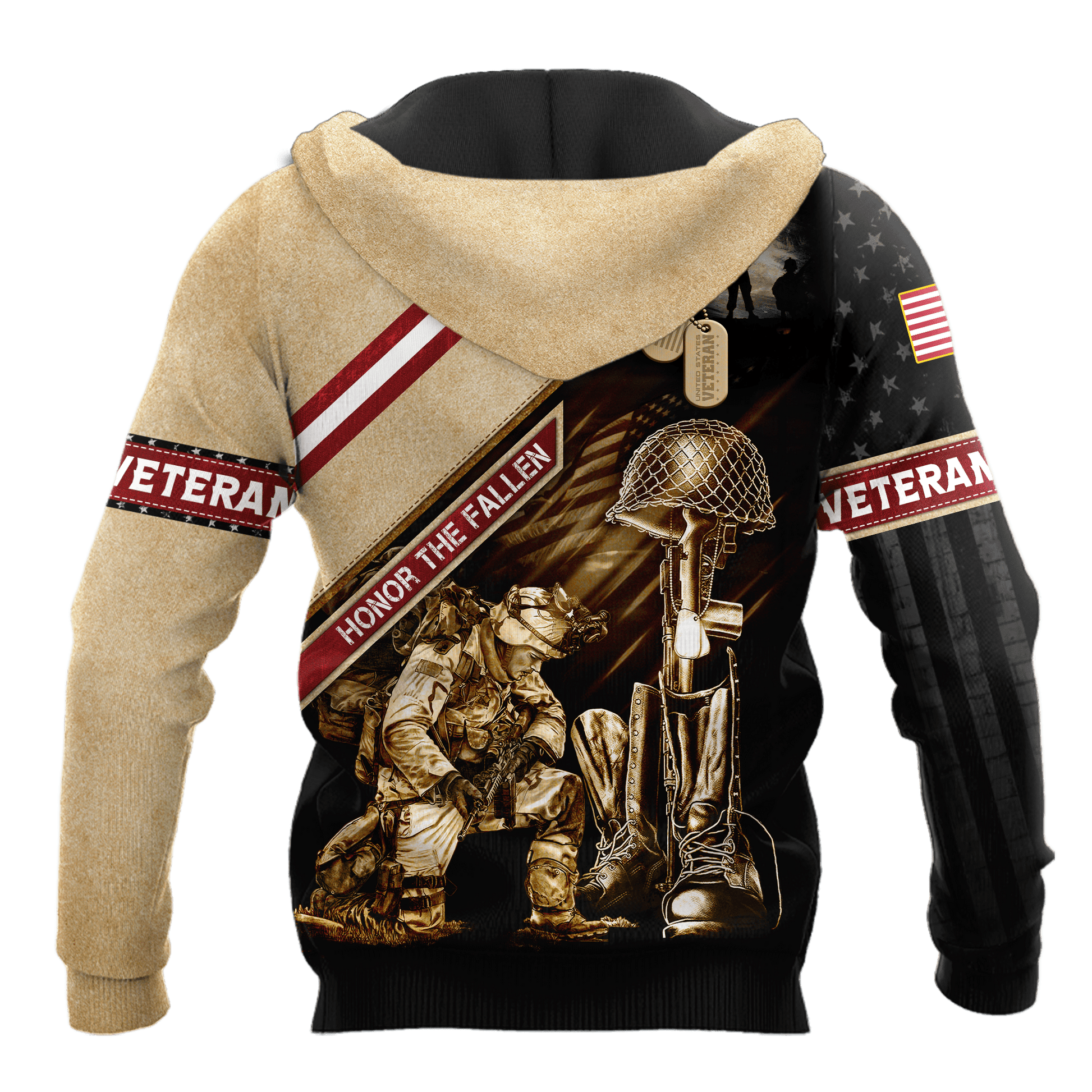 US Veteran - Honor The Fallen 3D All Over Printed Unisex Shirts MH17082202 - VET , Gifts for veterans