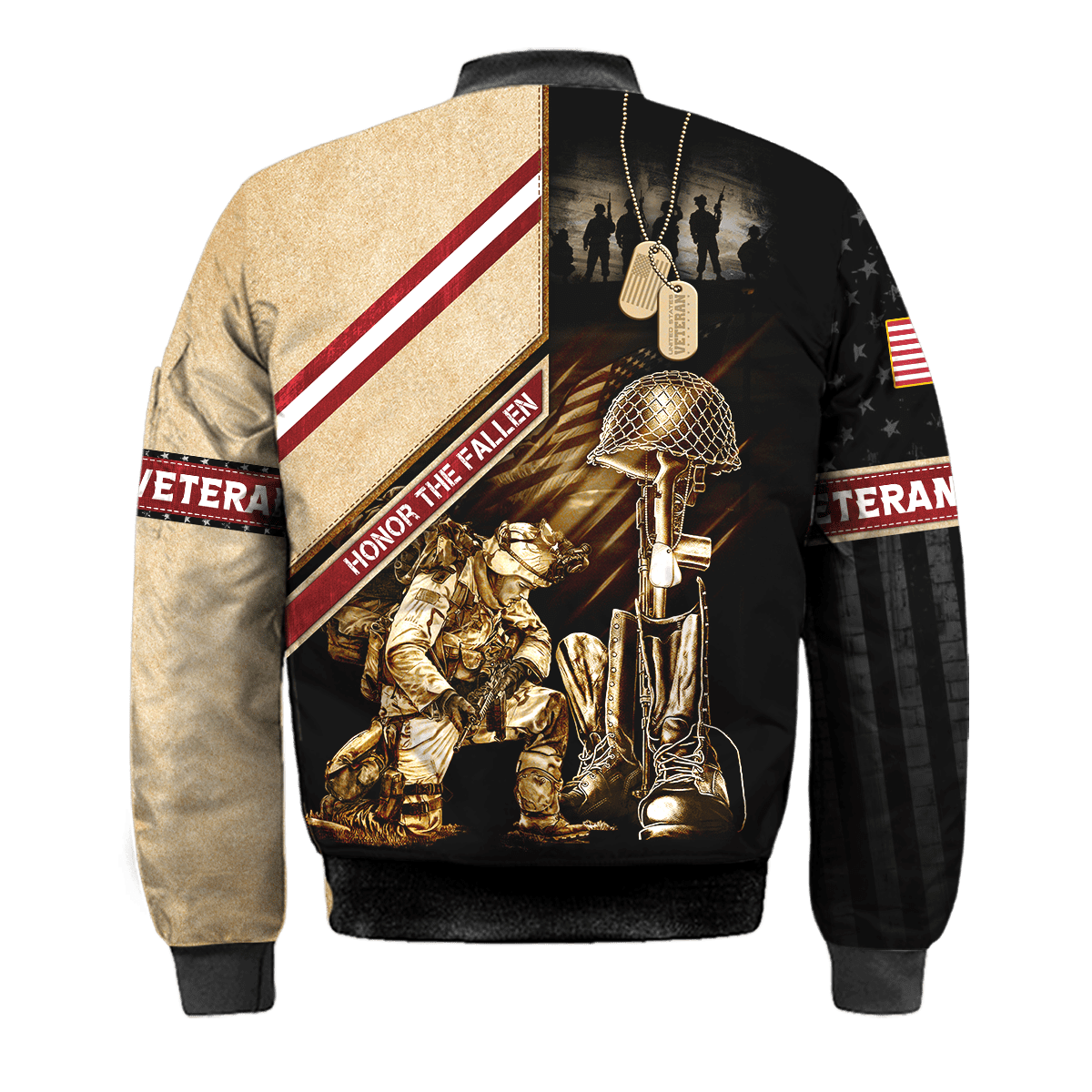 US Veteran - Honor The Fallen 3D All Over Printed Unisex Shirts MH17082202 - VET , Gifts for veterans